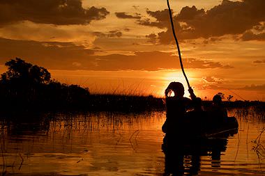A mokoro adventure in the Okavango Delta.