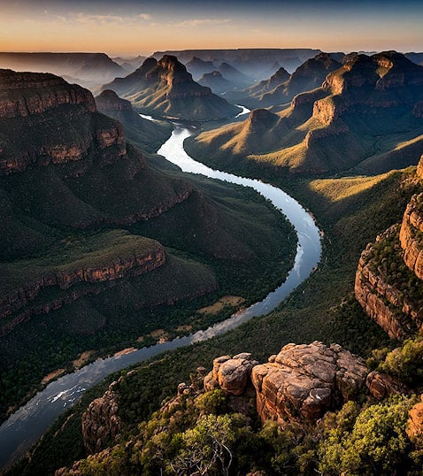 The Blyde River Canyon on South Africa’s Panorama Route