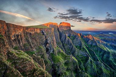 The Drakensberg is the backdrop of many historic battles.